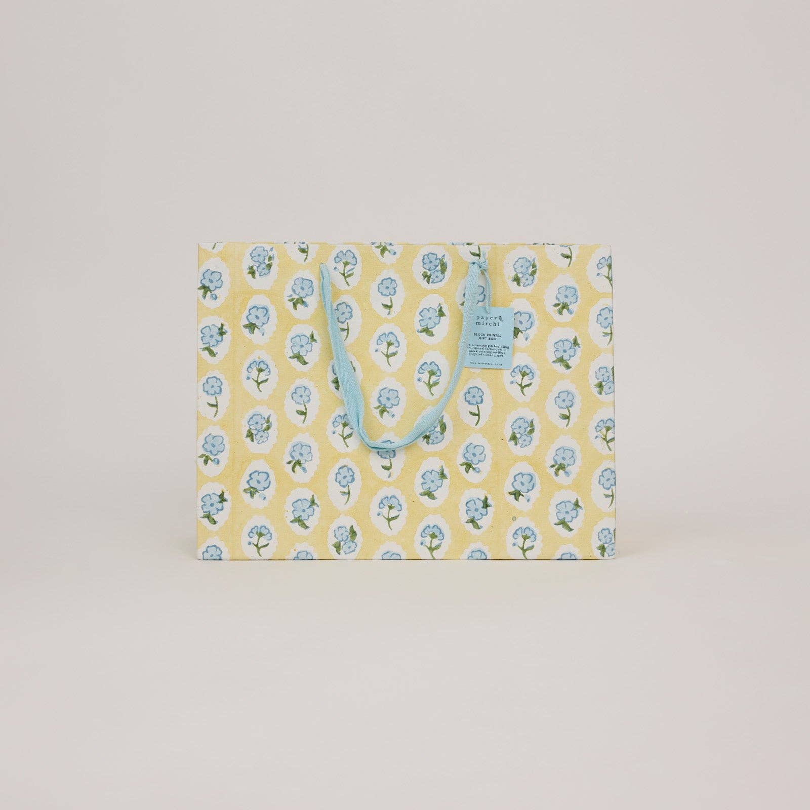 Block Printed Gift Bags | Alaska | 3 Designs & 3 Sizes Available