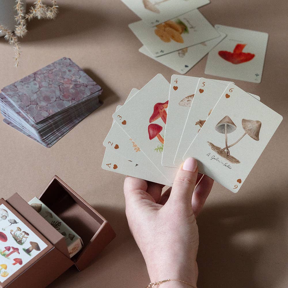 Set of Two Fungi Playing Cards Decks