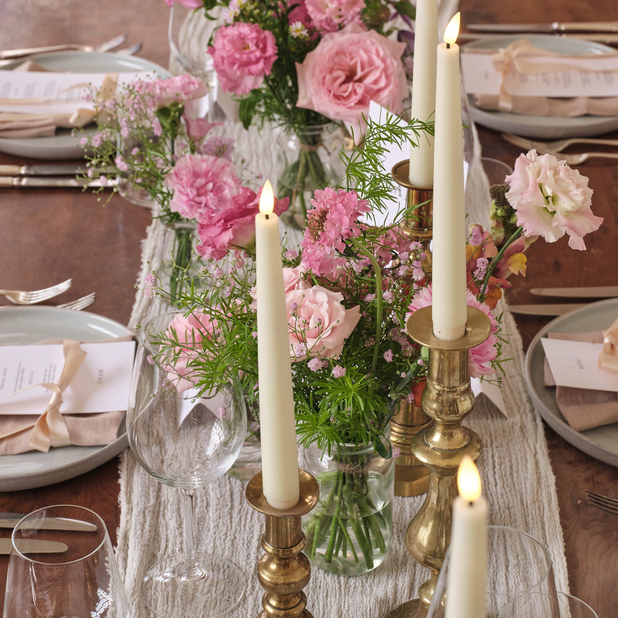 Brights in Bloom Bud Vase Arrangements