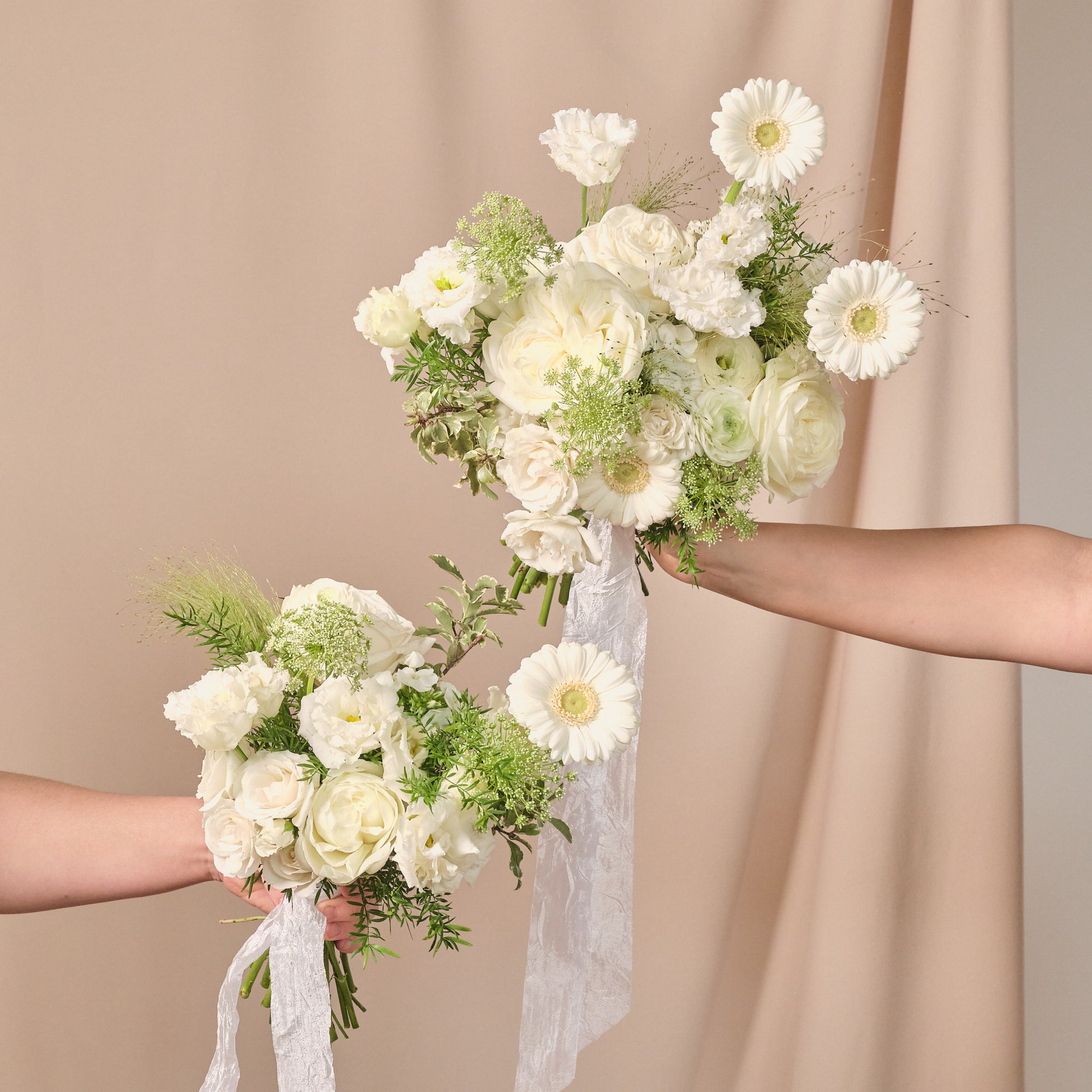 Whimsical Whites Petite Bridal Bouquet