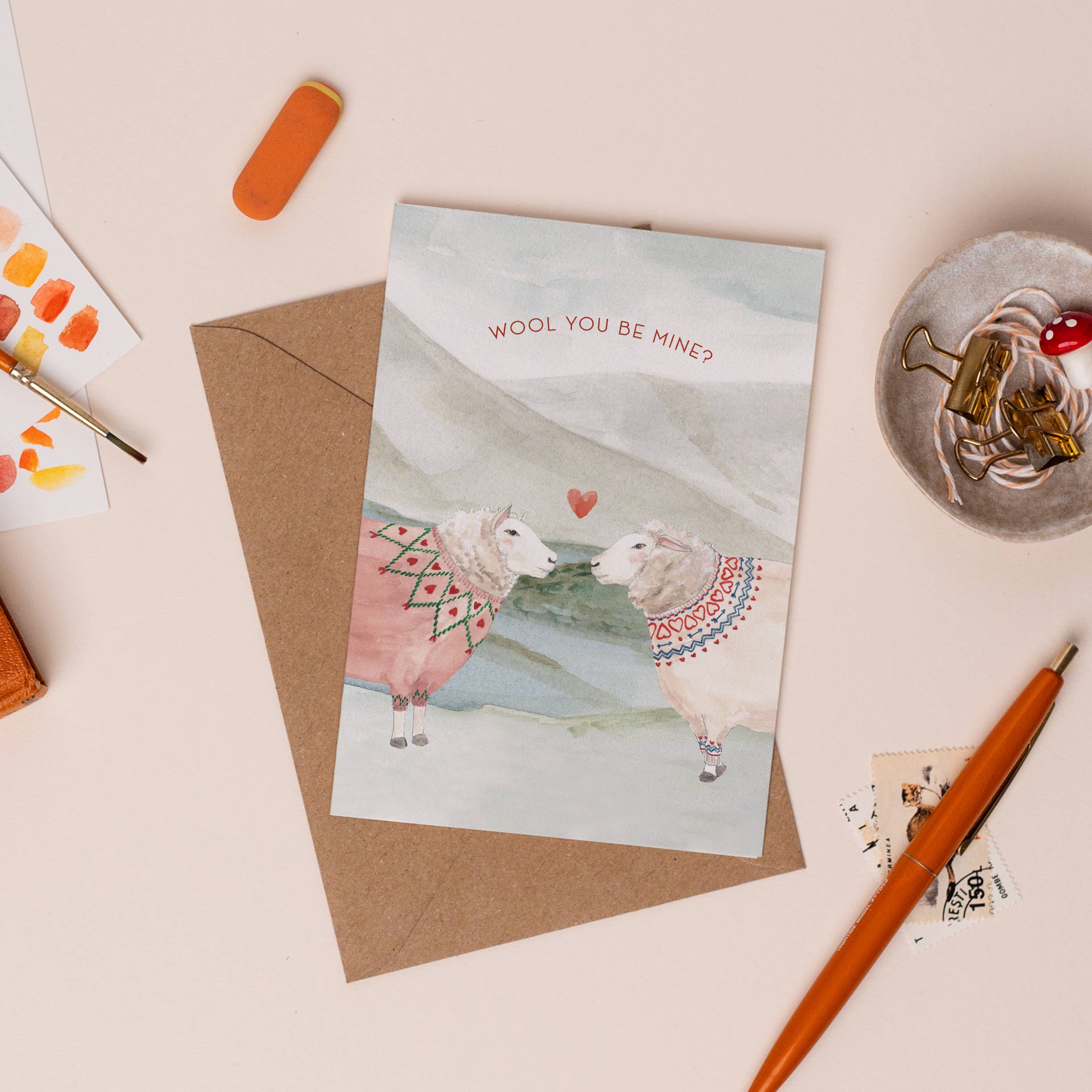 Wool You Be Mine Card