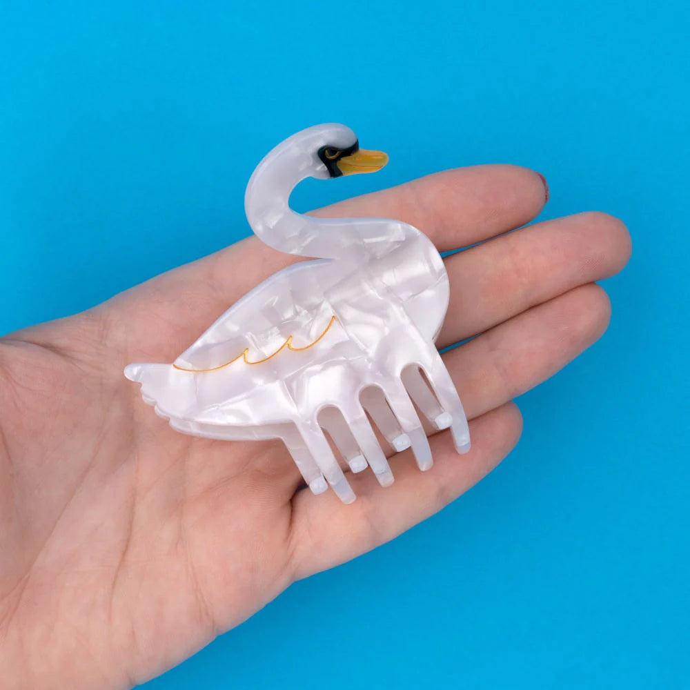 Swan Hair Claw