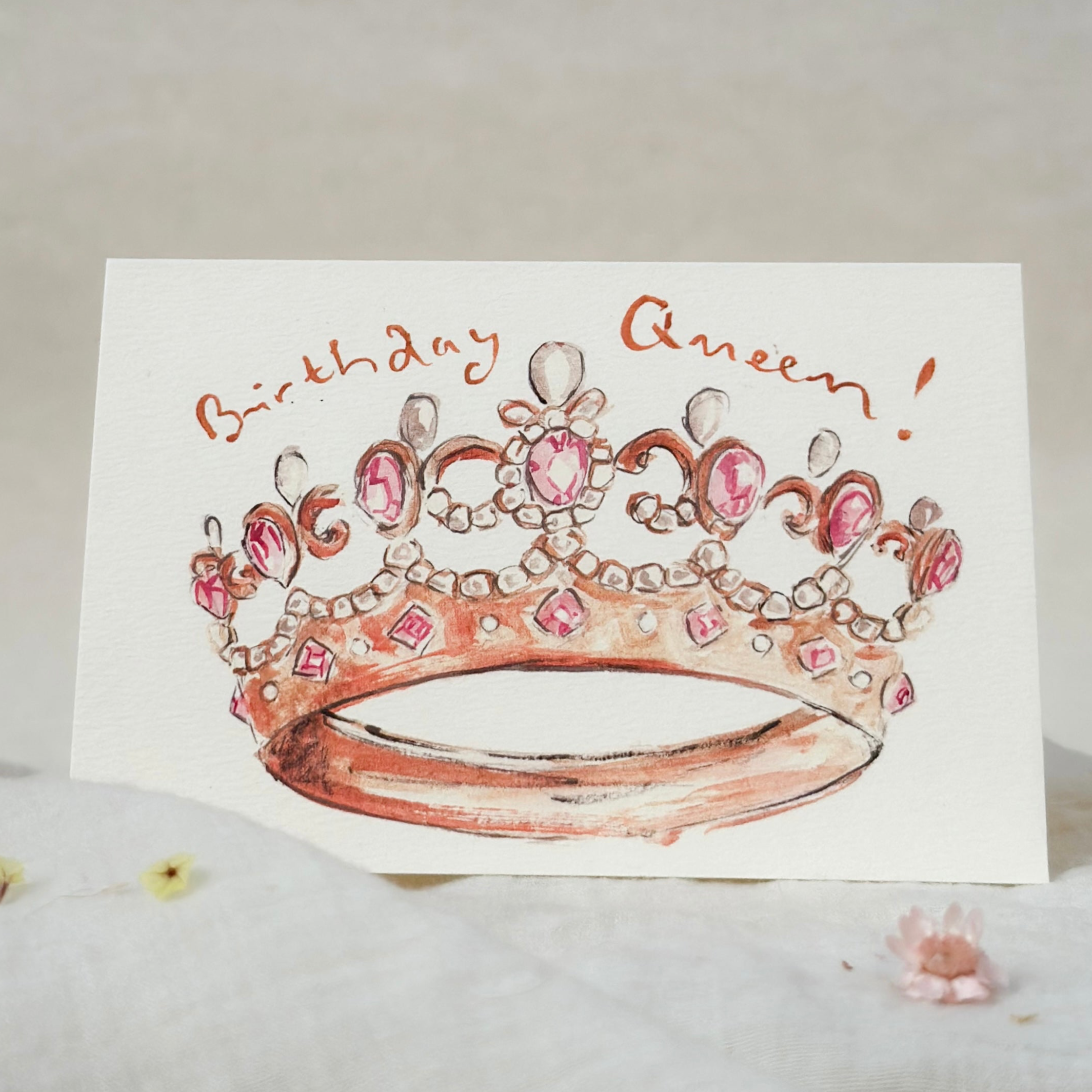 Birthday Queen  Birthday Card