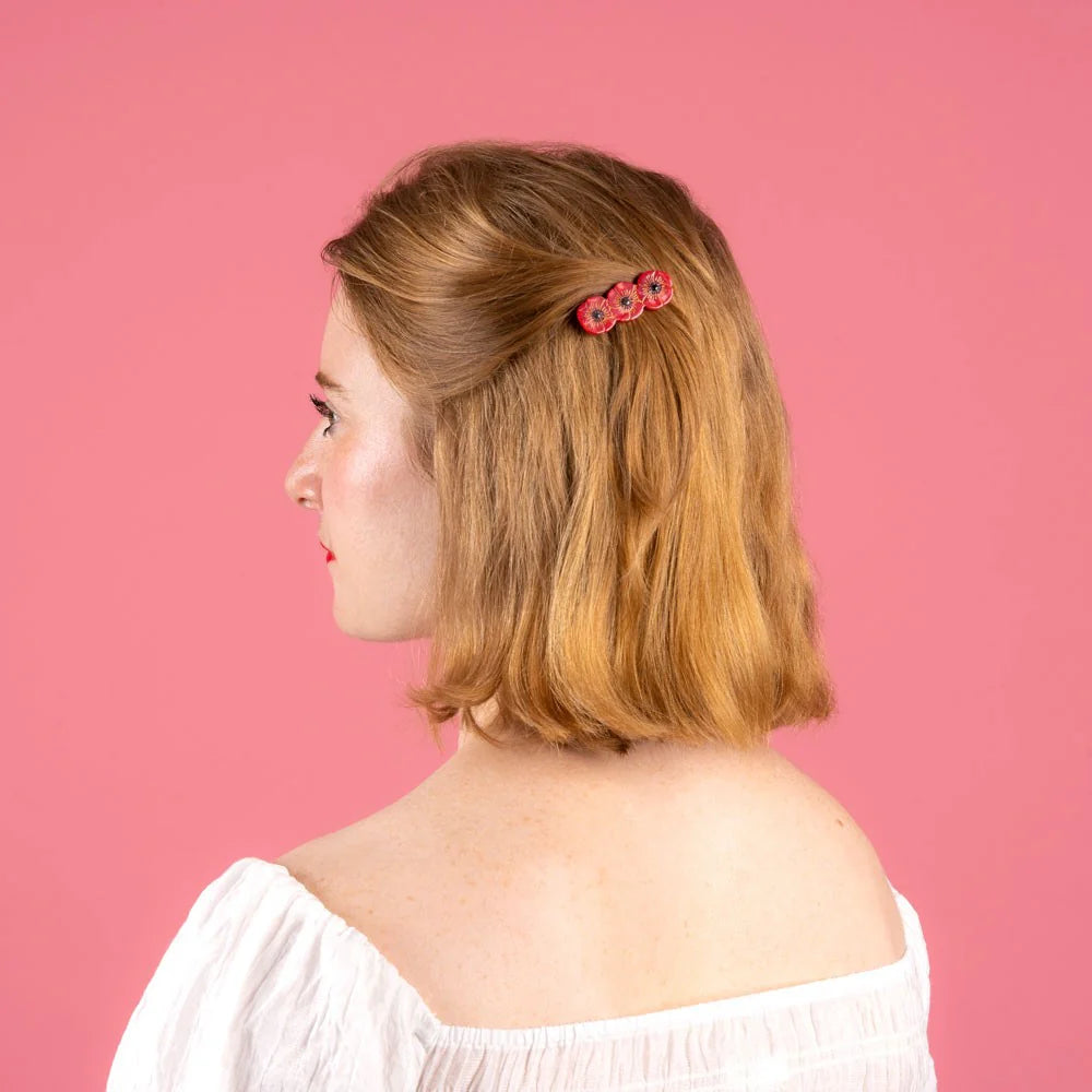 Poppy  Hair Clip