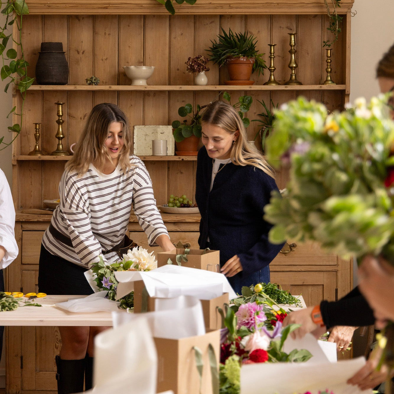 Seasonal Hand-Tied Flower Bouquet Making Workshop