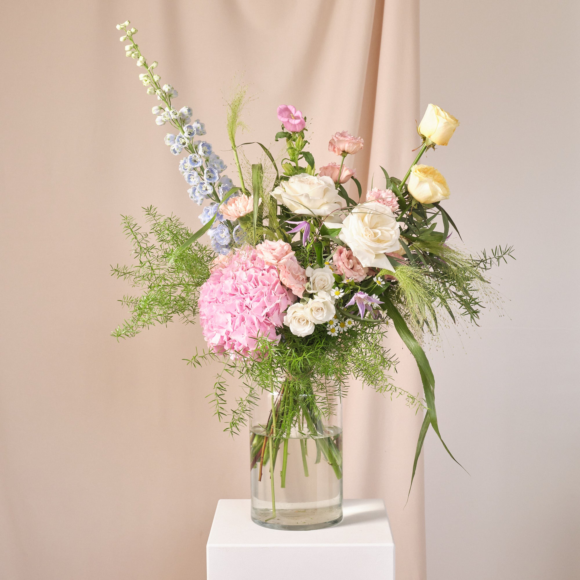 Pastel Wildflowers Vase Arrangements