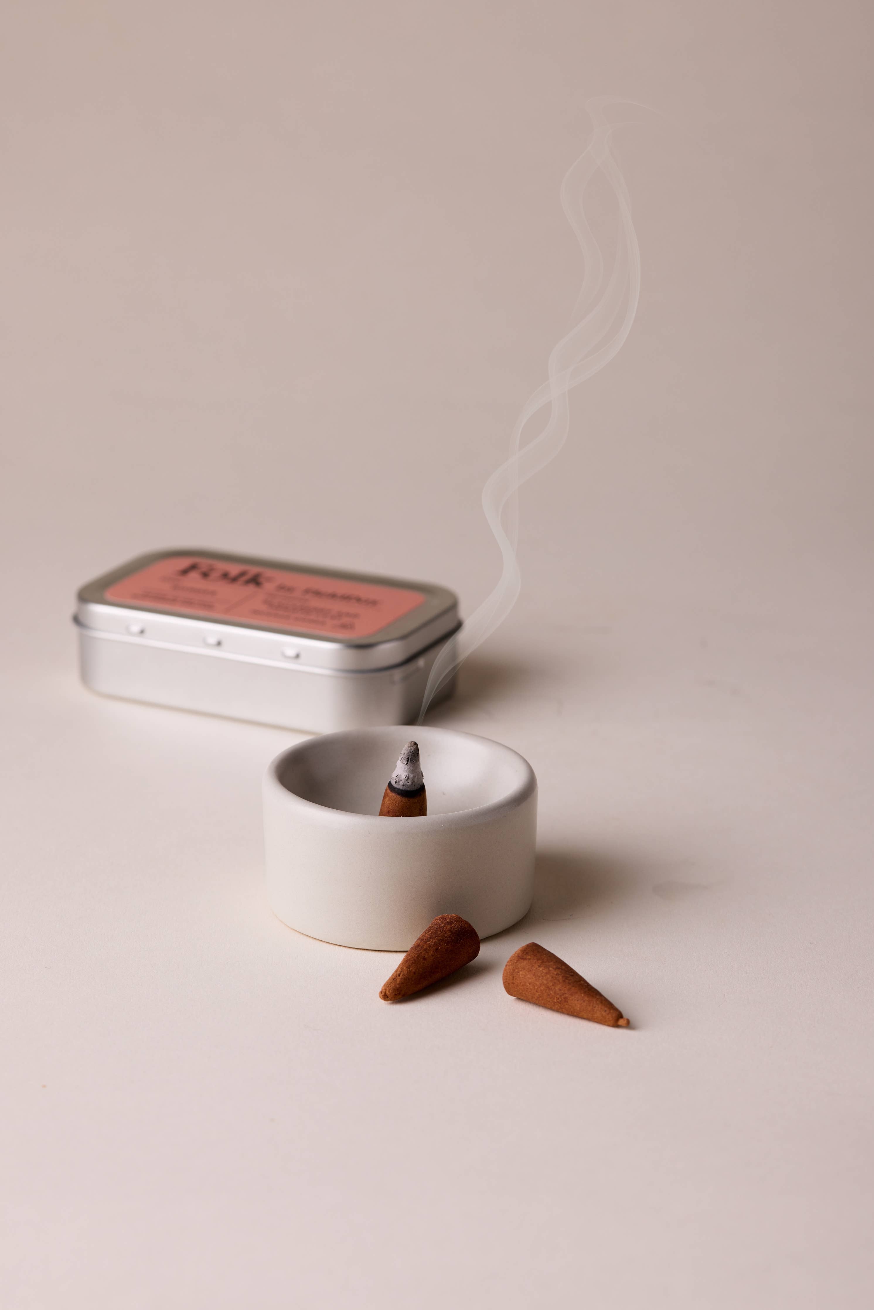 Folk Tin of Incense Cones | Wander