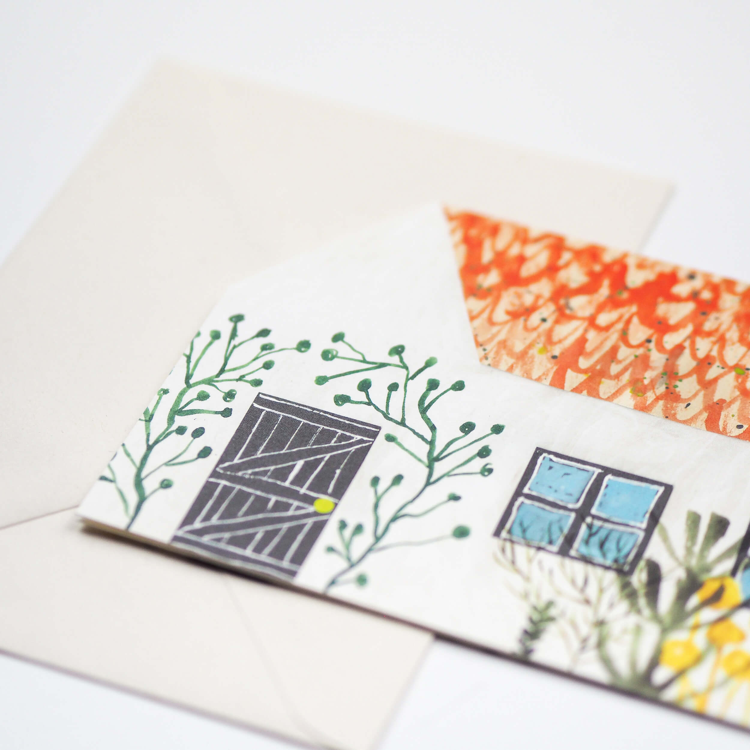Cottage Greetings Card